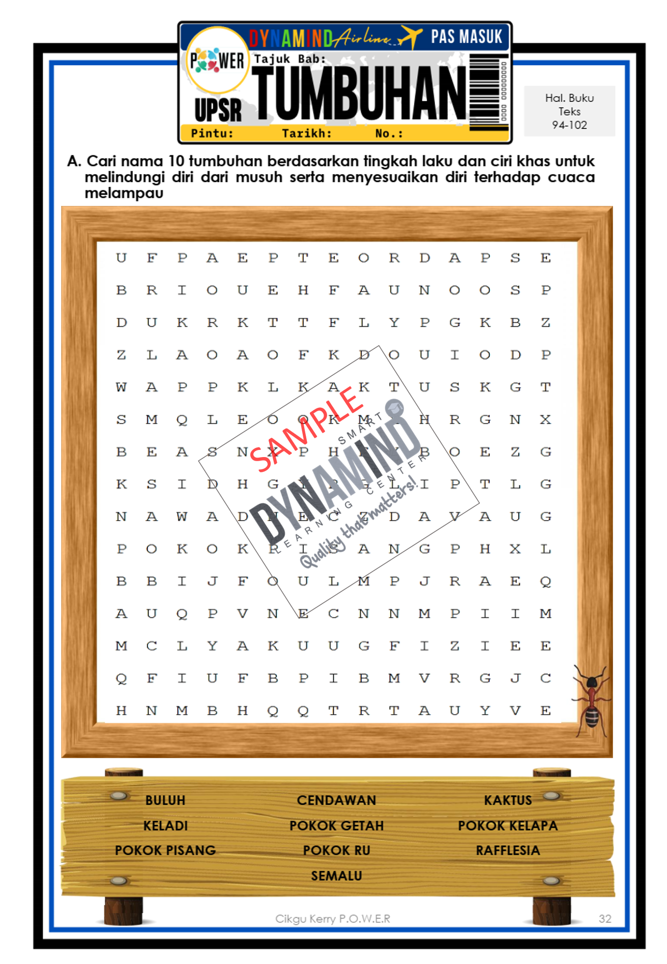 E-BOOK LATIHAN POWER SAINS TAHUN 5 KSSR SEMAKAN 81m/s - Image 6