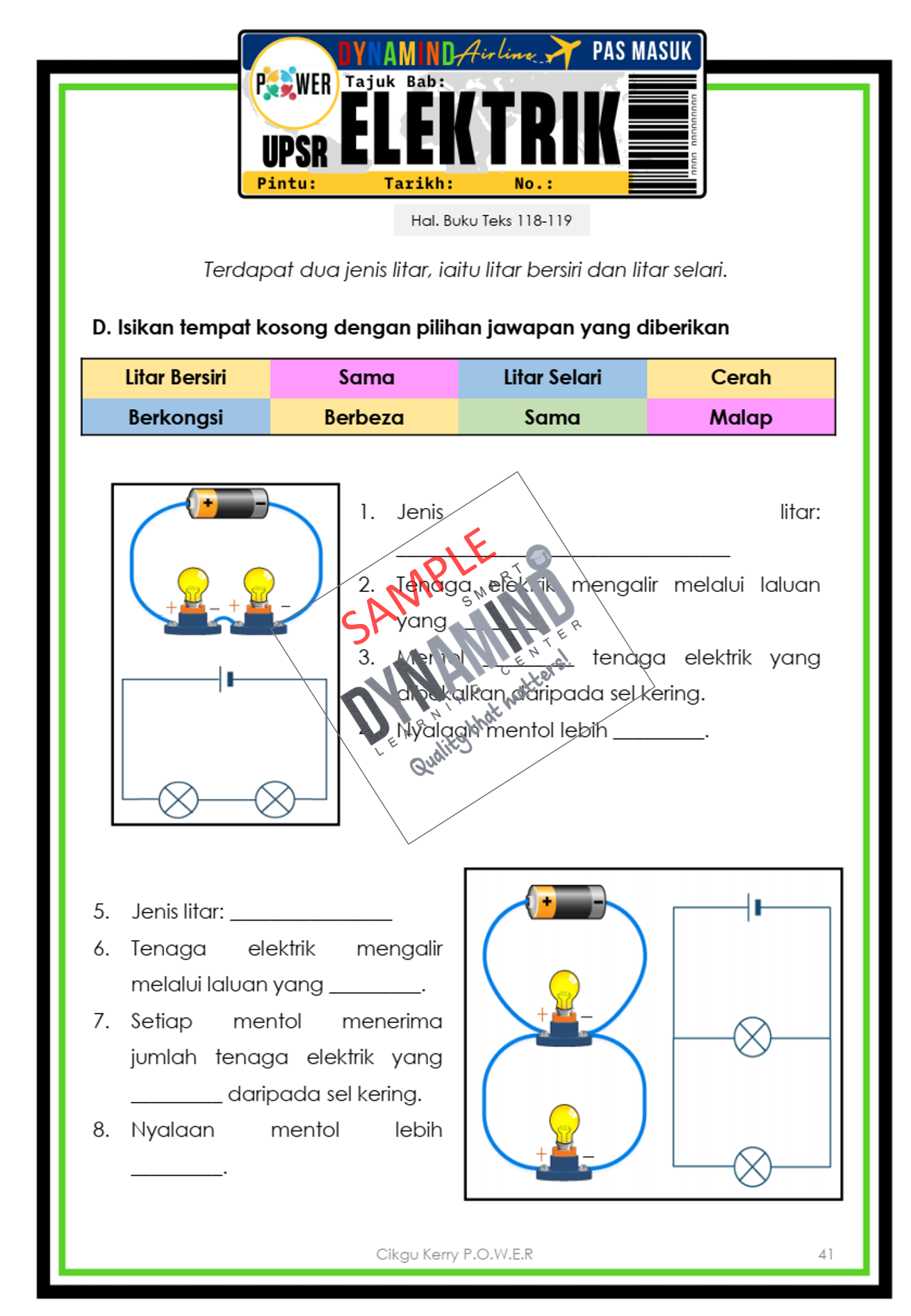 E-BOOK LATIHAN POWER SAINS TAHUN 5 KSSR SEMAKAN 81m/s - Image 7