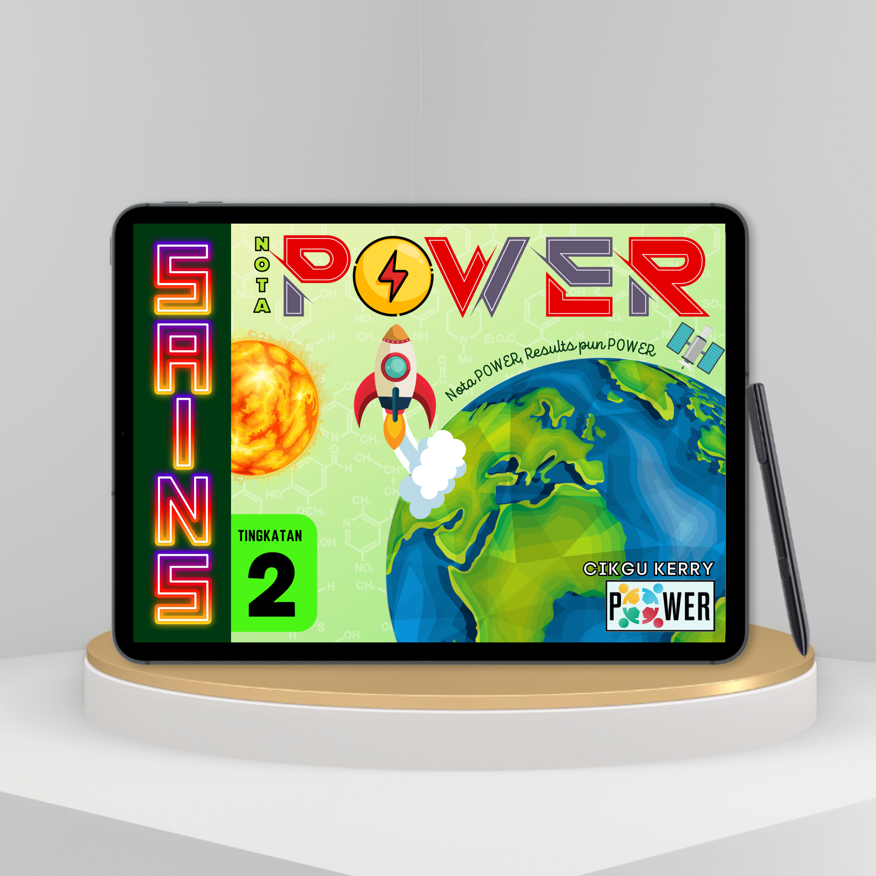 E-NOTA POWER SAINS TINGKATAN 2 109m/s