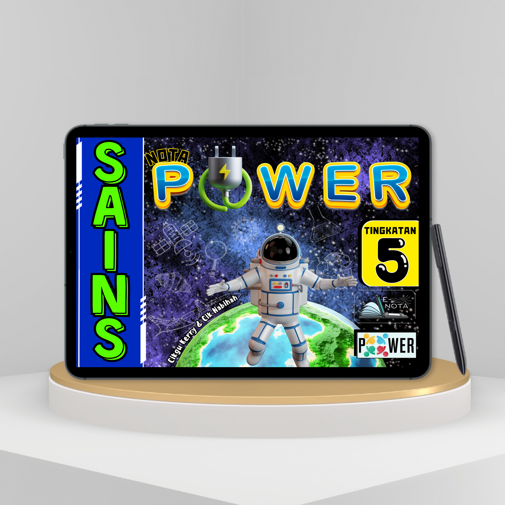 0. Muka depan E-Nota POWER Sains Tingkatan 5