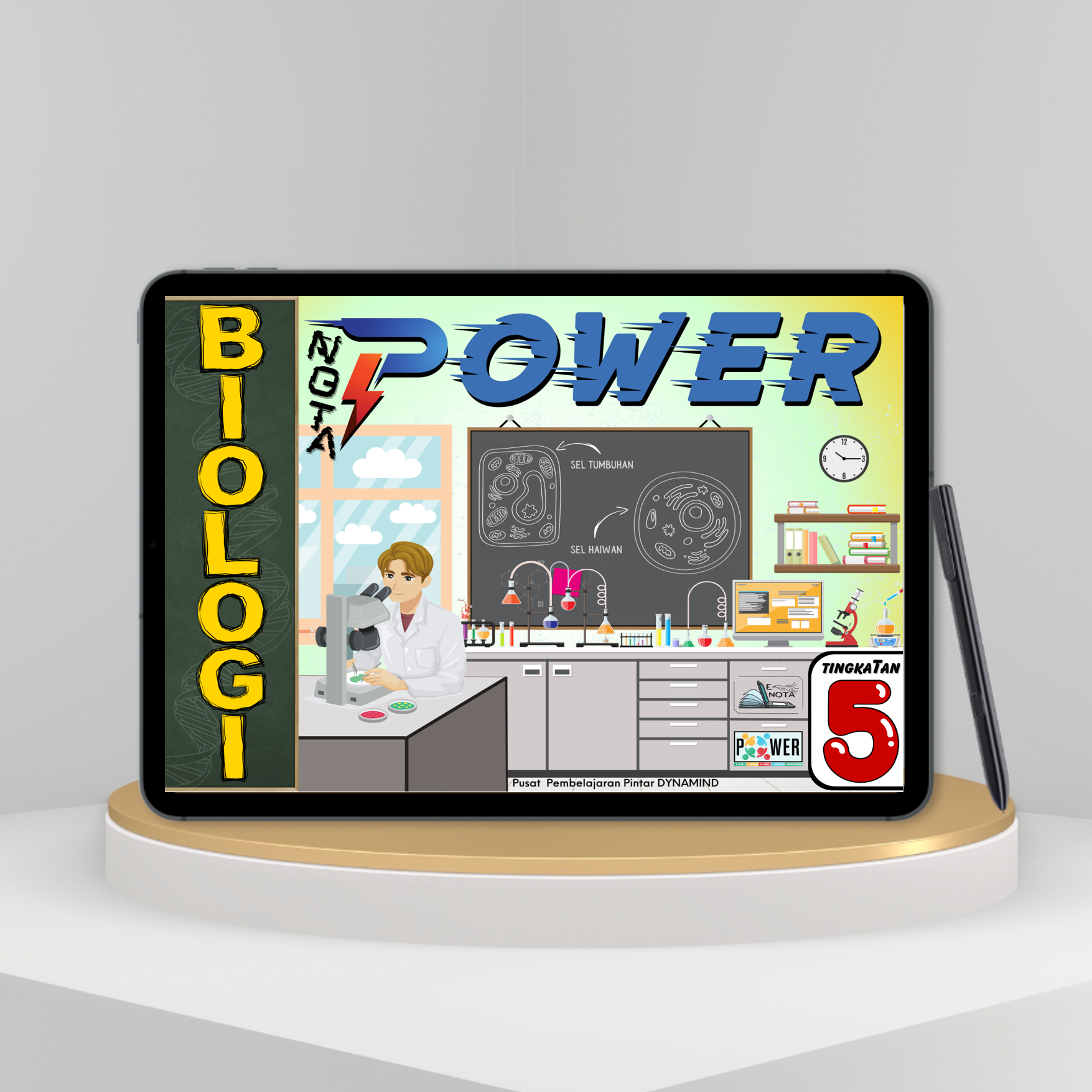 Muka depan Enota Biology Tingkatan 5