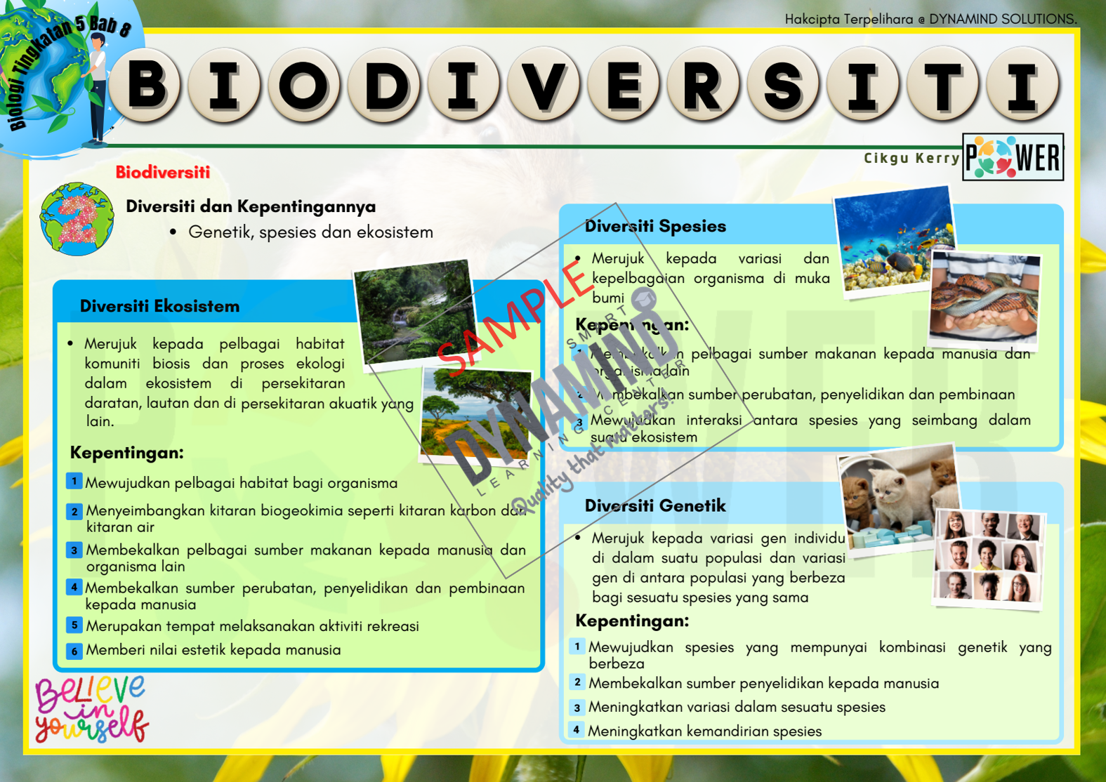 Sampel 10 Biodiversiti Enota Biology Tingkatan 5
