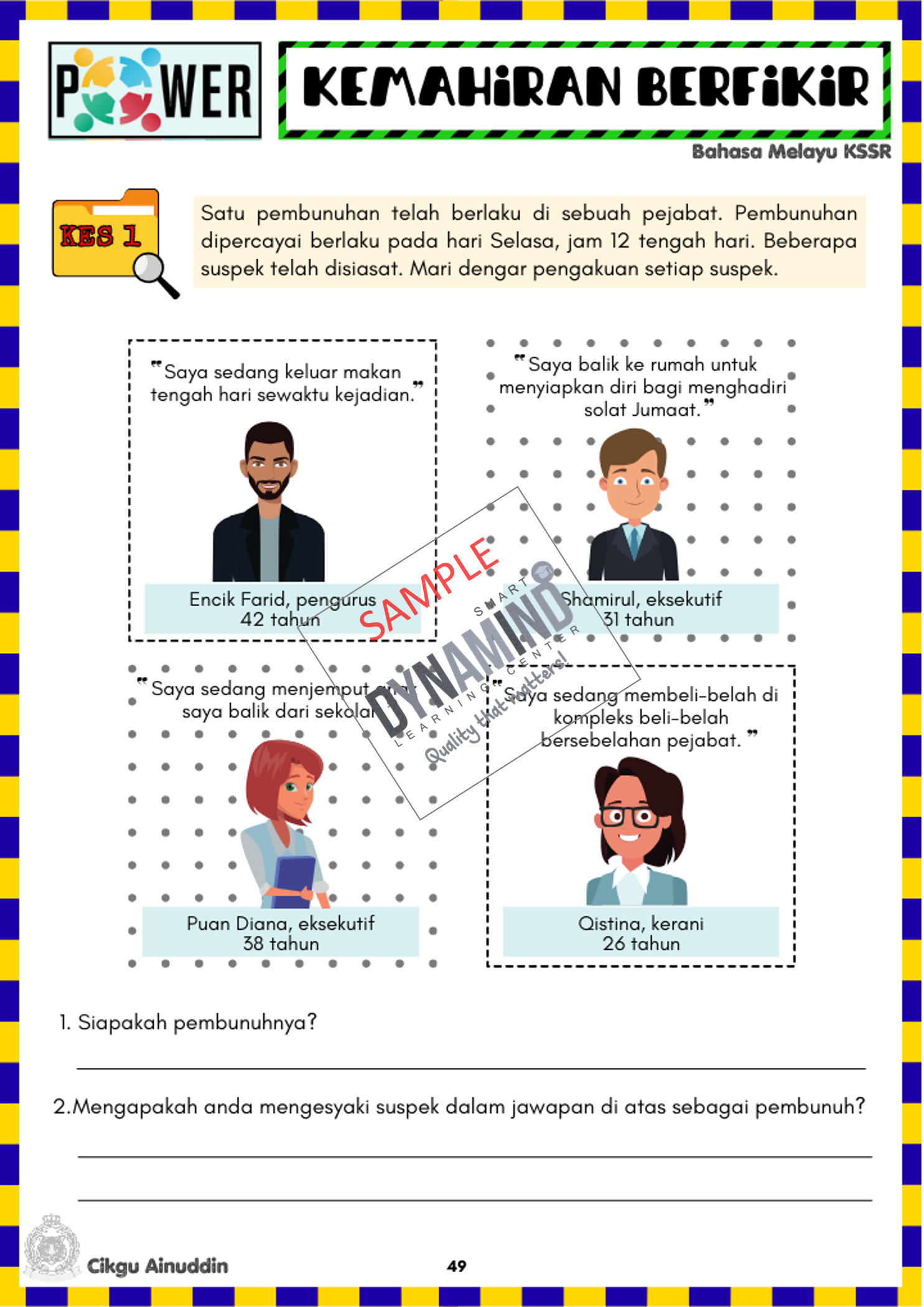 E-BOOK LATIHAN POWER BAHASA MELAYU TAHAP 2 KSSR SEMAKAN 101 M/S - Image 2