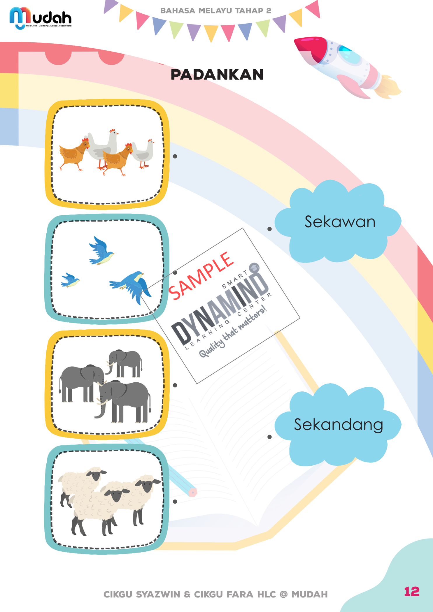 E-BOOK LATIHAN MUDAH BM 2 SIRI TAHUN 4,5,6 BY CIKGU FARA HLC (Penjodoh Bilangan) - Image 3