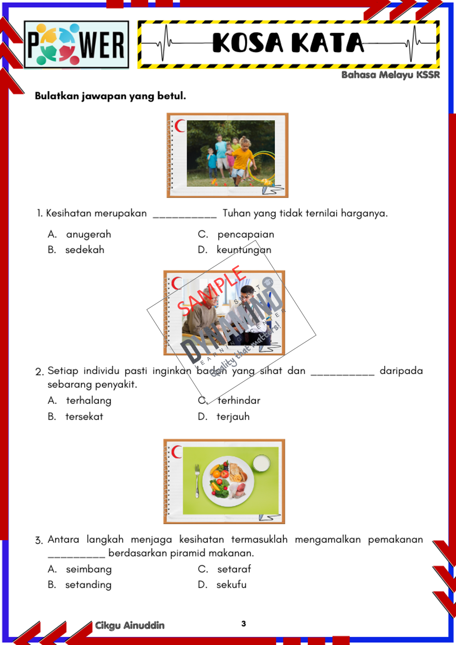 E-BOOK LATIHAN POWER BAHASA MELAYU TAHAP 2 KSSR SEMAKAN 101 M/S - Image 4