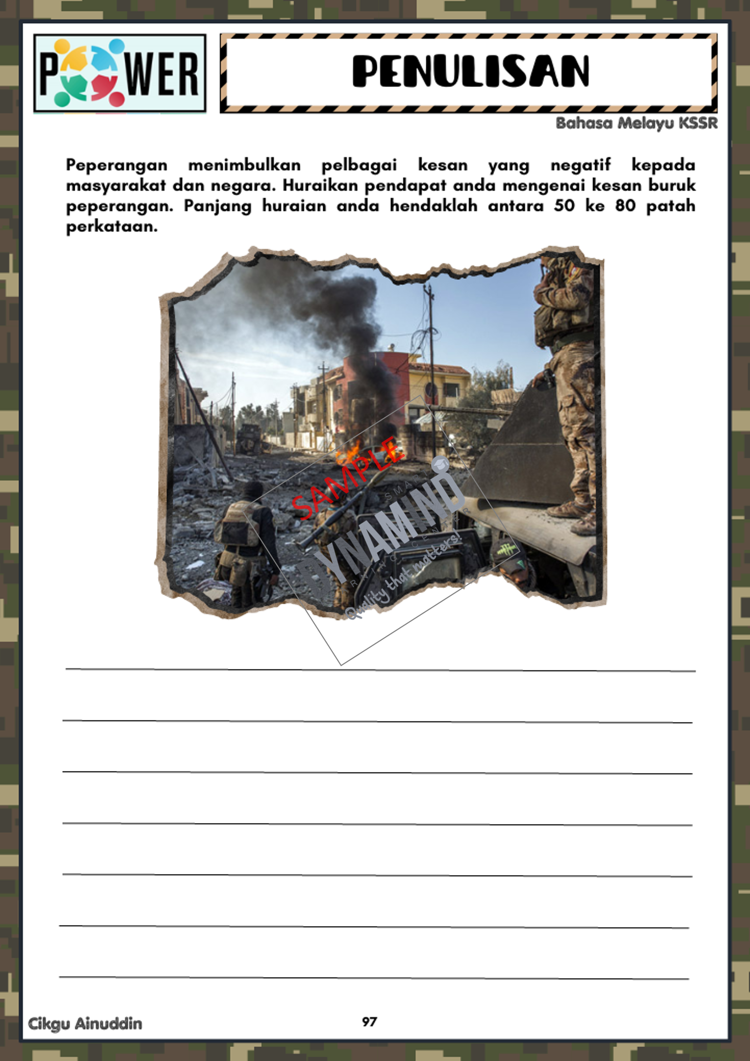 E-BOOK LATIHAN POWER BAHASA MELAYU TAHAP 2 KSSR SEMAKAN 101 M/S - Image 7