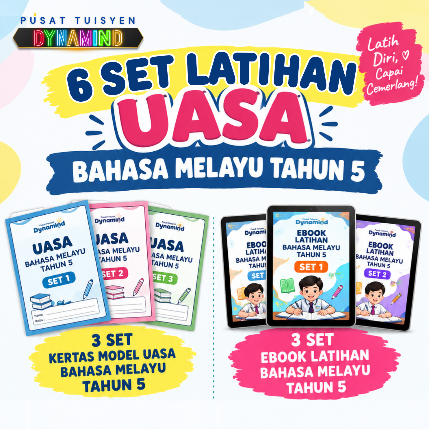 6 SET LATIHAN BAHASA MELAYU TAHUN 5