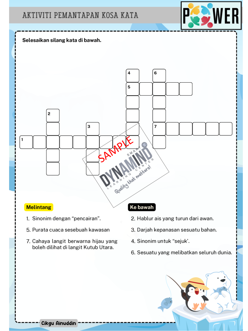 6 SET LATIHAN BAHASA MELAYU TAHUN 5 - Image 8